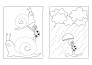 create pages for children activity and coloring book